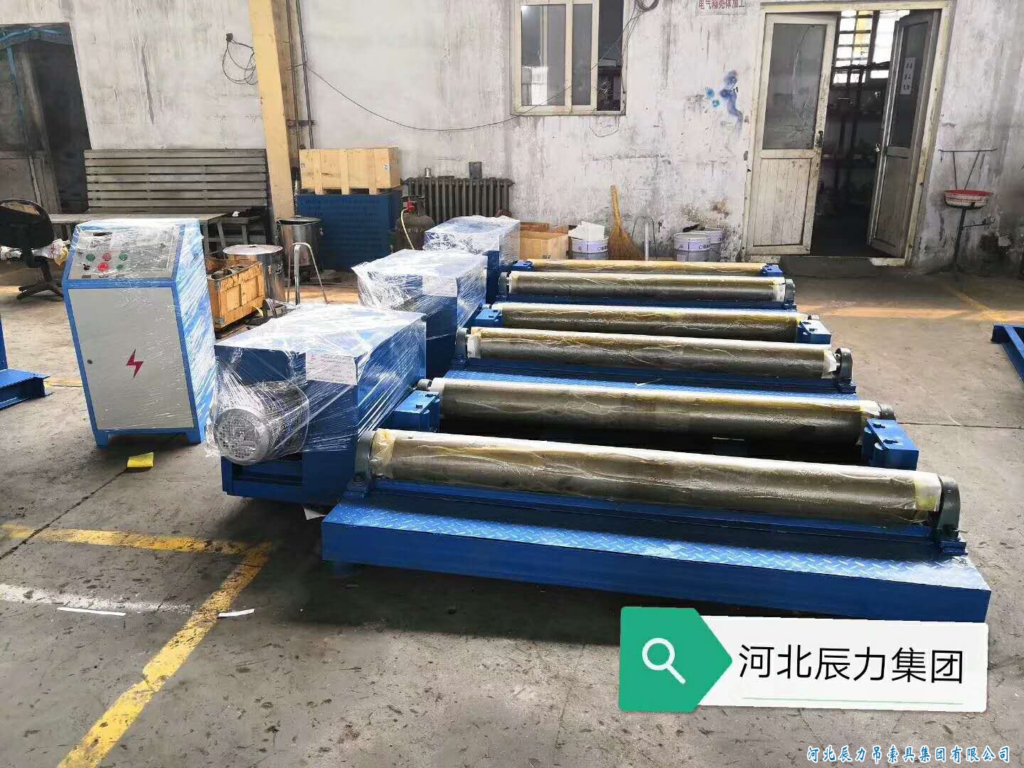 鋼絲繩纏放繩機(jī)器，鋼絲繩索具壓制機(jī)器，集體裝柜發(fā)貨